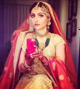 Soha's wedding selfie