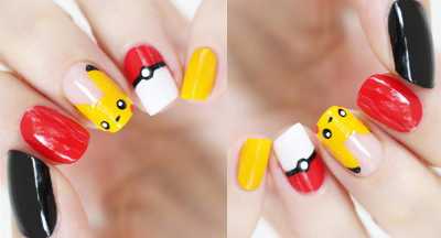 Pokemon Go Nails