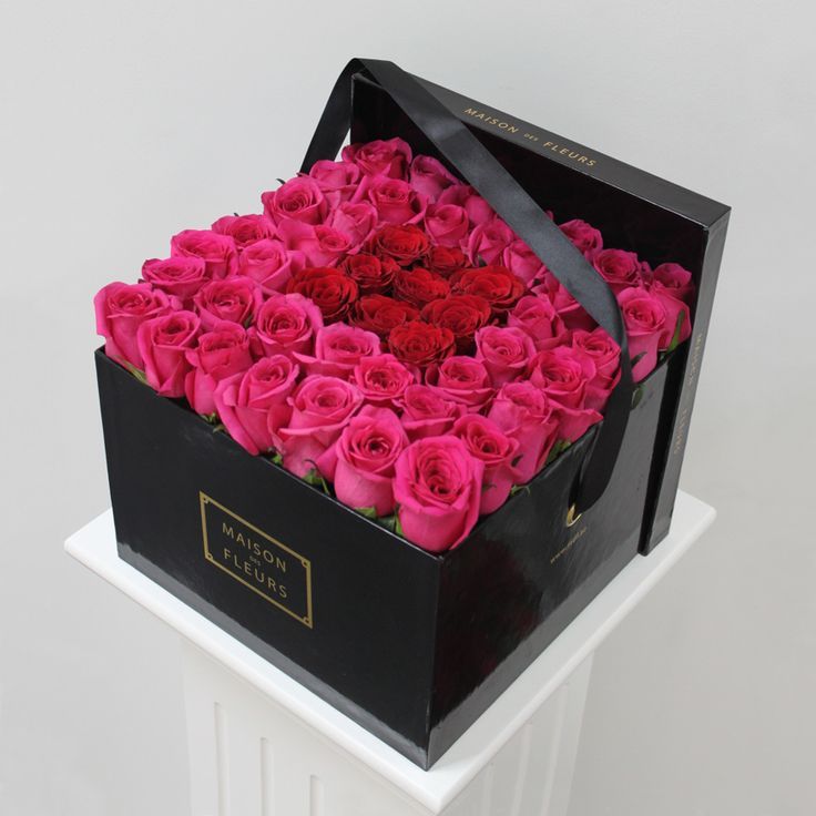 Roses in a box