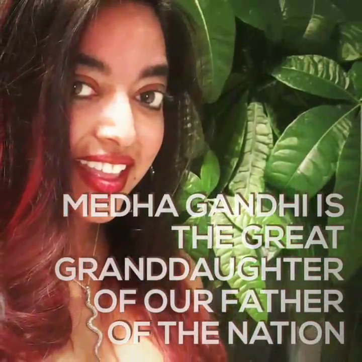 Mahatma Gandhi Great Grand Daughter