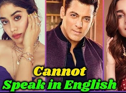 Bollywood Stars Who Cannot Speak in English