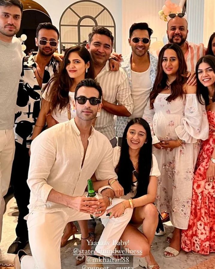 Inside Pics: Natasha & Varun Dhawanâs Baby ShowerÂ  - All About Women